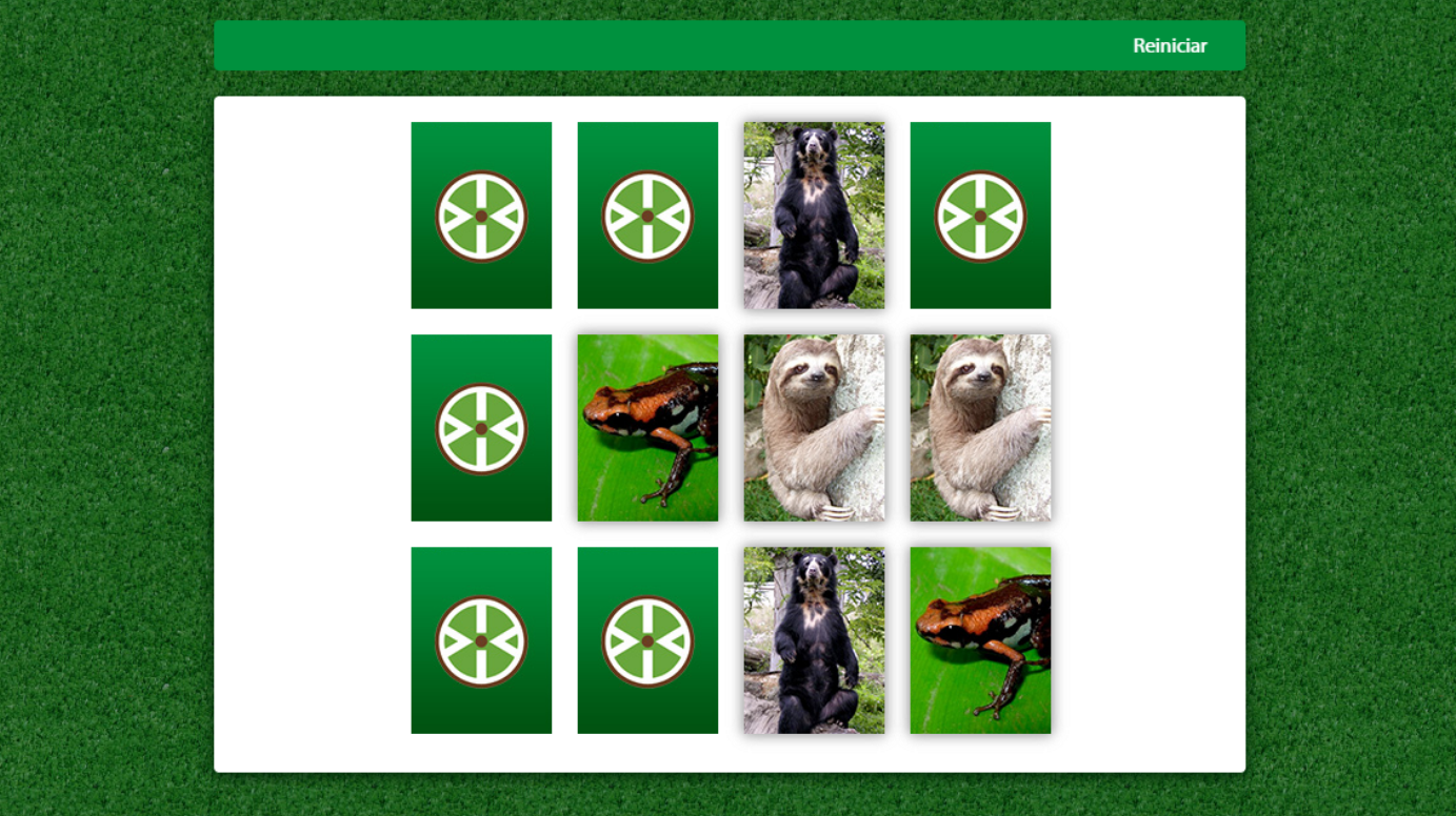 Vista previa juego de memoria